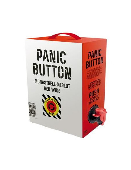 OFFRE SPECIALE ! BIB 3L - Panic Button - Rouge - Espagne