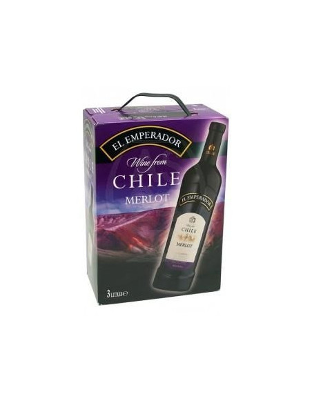 BIB 3L - Central Valley - El Emperador - Merlot - Rouge - Chili