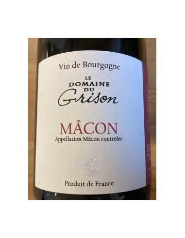 Mâcon - Domaine du Grison - Rouge - 2022