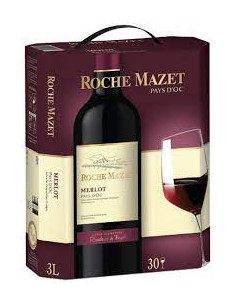 SPECIAL OFFER ! 3 L BOX - Roche Mazet - Pays d'Oc -...