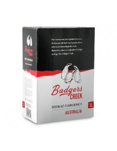 Box 3L - Badgers Creek - Shiraz Cabernet - Red - Australia