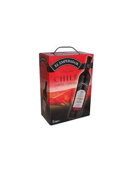 Box 3L - Central Valley - El Emperador - Cabernet Carménère - Red - Chili