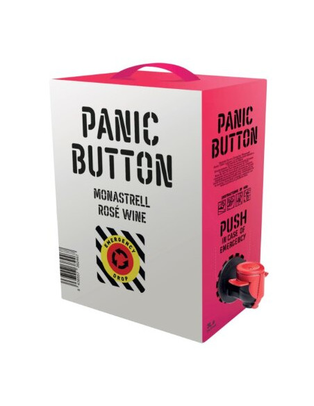 SPECIAL OFFER ! Box 3L - Panic Button - Rosé - Spain
