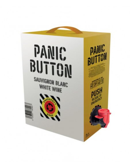 SPECIAL OFFER ! Box 3L - Panic Button - Sauvignon - White - Spain