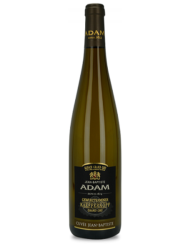 Gewurztraminer - Grand Cru Kaefferkopf - JB Adam - Blanc Doux - 2018