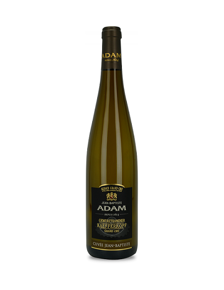Alsace Grand Cru Gewurztraminer Kaefferkopf - JB Adam - Cuvée JB - Blanc Moelleux - 2019