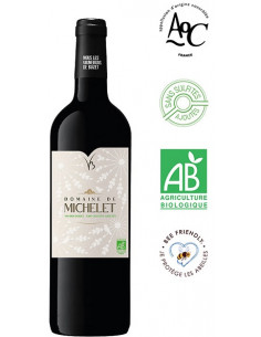 ORGANIC - Buzet - Domaine Michelet - No sulphites added -...