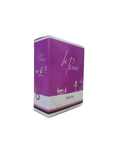 Box 3L - Pays d'Oc - Le Perras - Merlot - Red