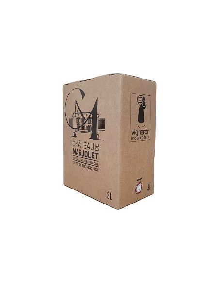 BIB 3L - Côtes du Rhône - Domaine de Marjolet - Rouge