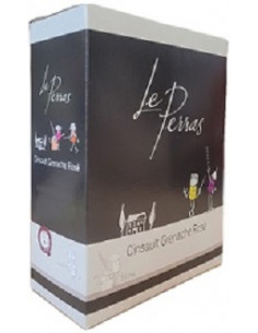 Box 3L - Pays d'Oc - Le Perras - Cinsault Grenache - Rosé