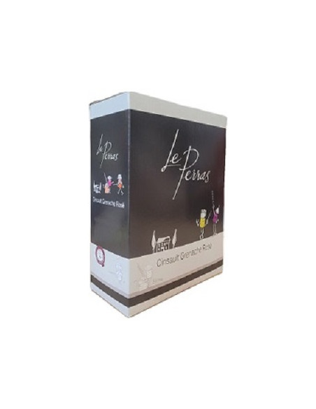 BIB 3L - Pays d'Oc - Le Perras - Cinsault Grenache - Rosé