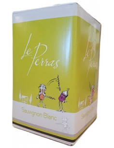 BOX 5 L - Pays d'Oc - Le Perras - Sauvignon - White