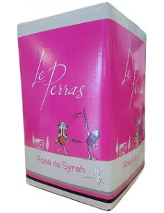 Box 10L - Pays d'Oc - Le Perras - Shiraz - Rosé