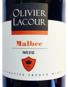 Pays d'Oc - Olivier Lacour - Malbec - Rouge - 2023/2024 2