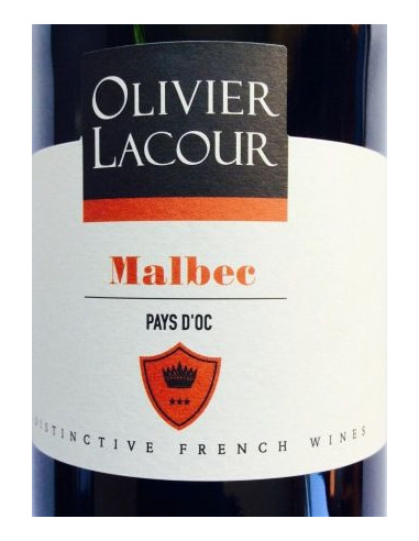 Pays d'Oc - Olivier Lacour - Malbec - Red -...
