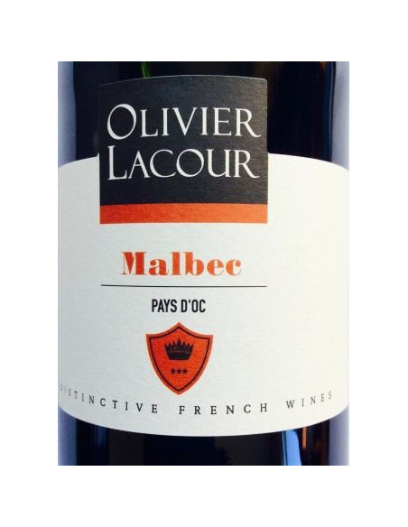 Pays d'Oc - Olivier Lacour - Malbec - Red - 2022