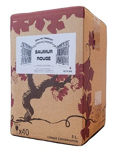 BIB 5L - Saumur - Aupy - Clos de l'Abbaye - Rouge