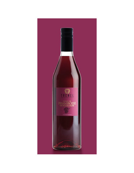 Crème de framboise from Burgundy - Trenel - 70 cl - 18°