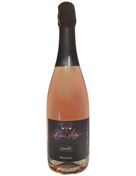 Méthode traditionnelle - Henri Aupy - Demi sec - Rosé