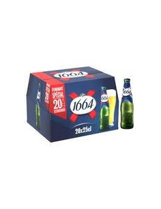 Kronenbourg 1664 - Blonde lager - Pack 20x25cl