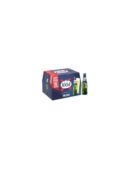 Kronenbourg 1664 - Blonde lager - Pack 20x25cl