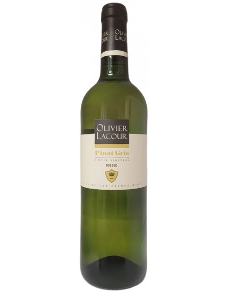 Pays d'Oc - Olivier Lacour - Pinot Gris - Blanc - 2023/2024
