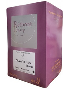 BIB 5L - Val de Loire - Réthoré Davy - Rouge