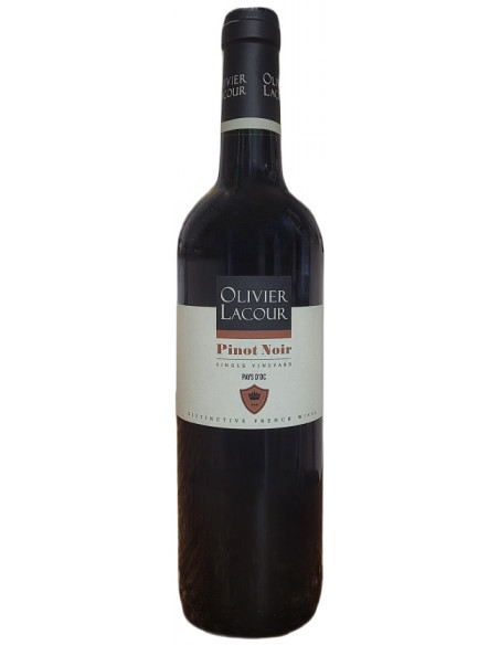 SPECIAL OFFER ! Pays d'Oc - Olivier Lacour - Pinot Noir - Red - 2021
