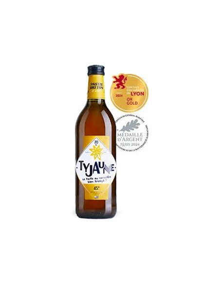 Pastis - Ty Jaune - 45° - 70 cl