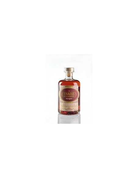 BIO - Liqueur fraises de Plougastel - 22° - 50 cl