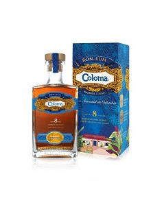 Rhum - Coloma - 8 ans - 40° - 70 cl