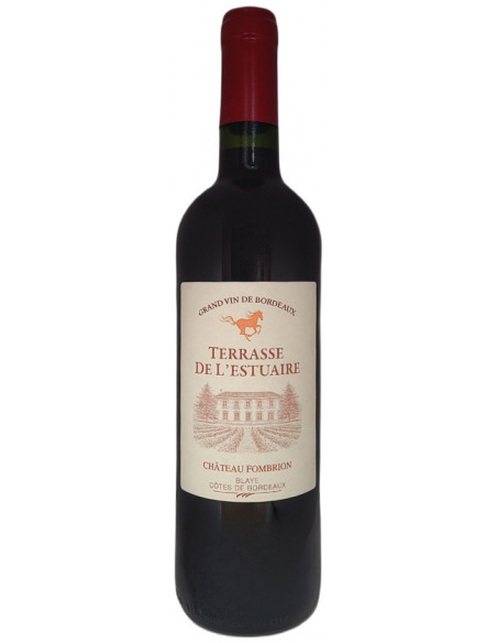 Blaye Côtes de Bordeaux - Château Fombrion - Terrasse de l'estuaire - Rouge - 2023