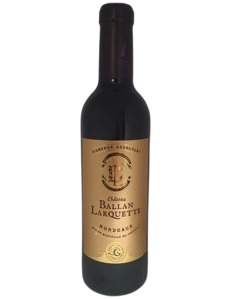 NE PAS ACTIVER HALF BOTTLE - Bordeaux - Château Ballan Larquette - Red - 2018