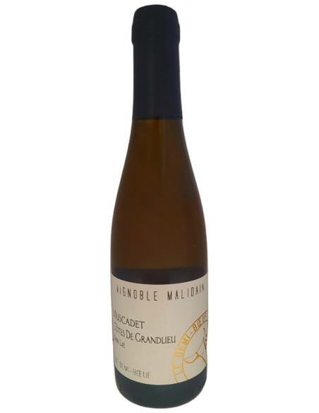 BIO - Bouteille 37,5cl - Muscadet Côtes de Grandlieu sur Lie - Le demi-boeuf - Vignoble Malidain - Blanc - 2022