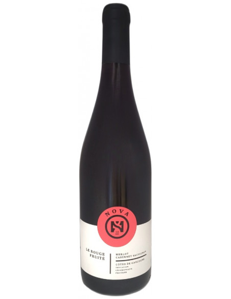 Côtes de Gascogne - Nova - Merlot Cabernet sauvignon - Rouge fruité - 2024