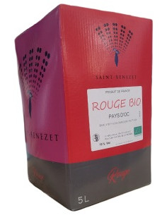 ORGANIC - BOX 5 L - Pays d'Oc - Château Bellefontaine -...
