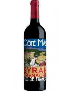 Côté Mas - Pays d'Oc - Syrah Grenache - Red intense -...