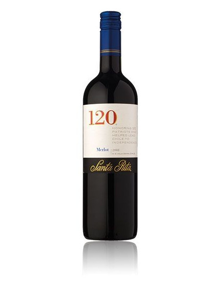 Central Valley - Santa Rita 120 - Merlot - Chili - Red - 2022