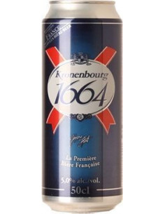 SPECIAL OFFER ! Kronenbourg 1664 - Lager - Pack 24x50cl -...
