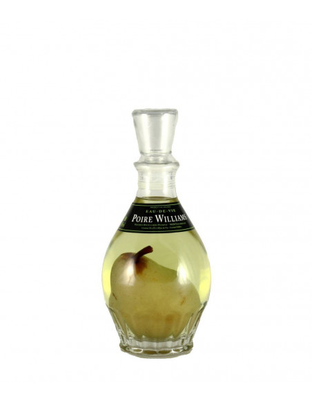 Pear Eau de vie - Carafe - Poire Prisonnière - La Cigogne - 45°