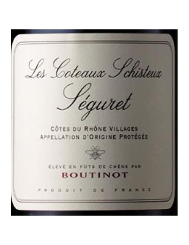 Côtes du Rhône Villages Séguret - Boutinot -...