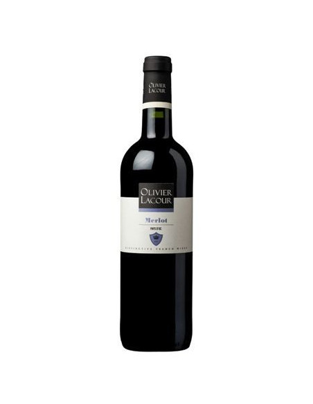 Pays d'Oc - Olivier Lacour - Merlot - Red - 2022