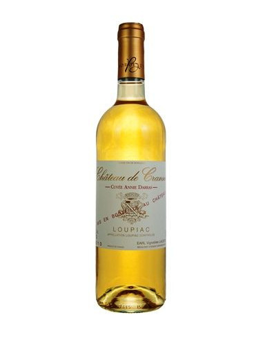 Loupiac - Château de Cranne - SWEET WHITE - Cuvée Darras - 2019