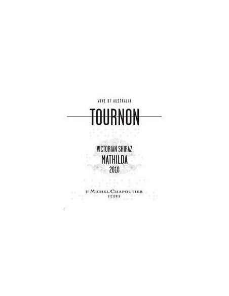 Victoria - Tournon - Cuvée Mathilda - Shiraz - Australia - Red - 2018/2022