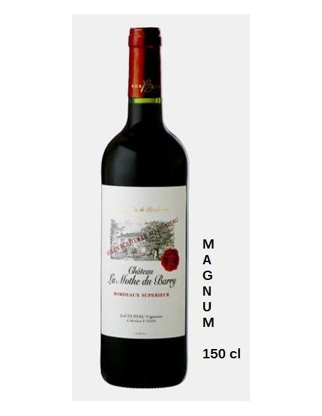ORGANIC - Magnum - Bordeaux Supérieur - La Mothe du Barry - Red - 2021