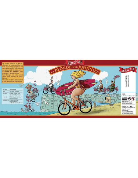 EXCLUSIVITY - La Blonde des Johnnies - 6 X 50 cl - Pale Ale - KeravAle