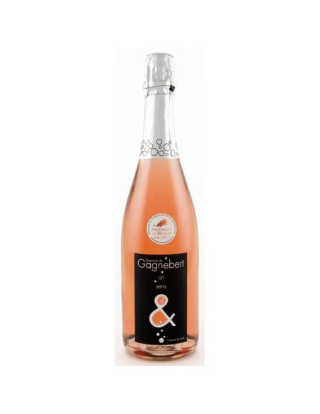 Crémant de Loire - Domaine de Gagnebert - L'un des Sens -Sparkling Dry Rosé