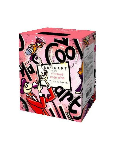 BIB 3L - Pays d'Oc - Arrogant Frog - Rosé