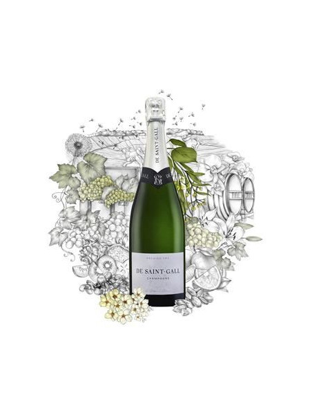 Champagne - De Saint Gall - 1er Cru - Blanc de Blancs