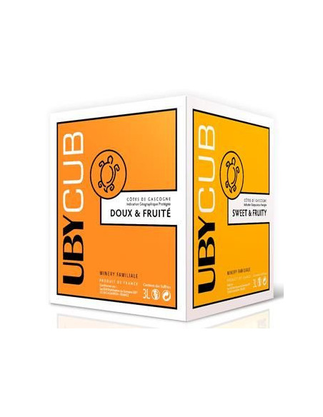 BIB 3L - Côtes de Gascogne - UBY - Blanc Moelleux / Doux